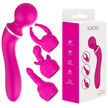 Varita con 3 accesorios recargable - Imagen 2