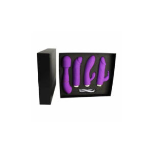 Set 4 vibradores intercambiables