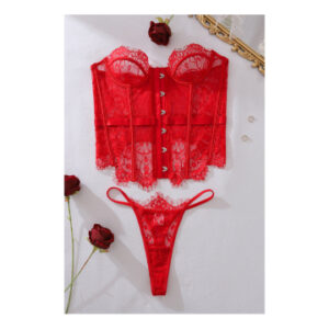 Conjunto estilo Madura y Sensual- Rojo