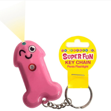 Llavero Chistoso con Linterna Penis