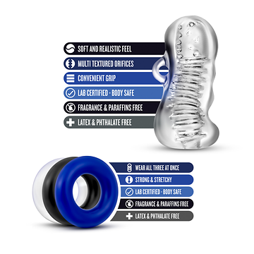Quickie Kit - Jerk Off - Clear - Imagen 3